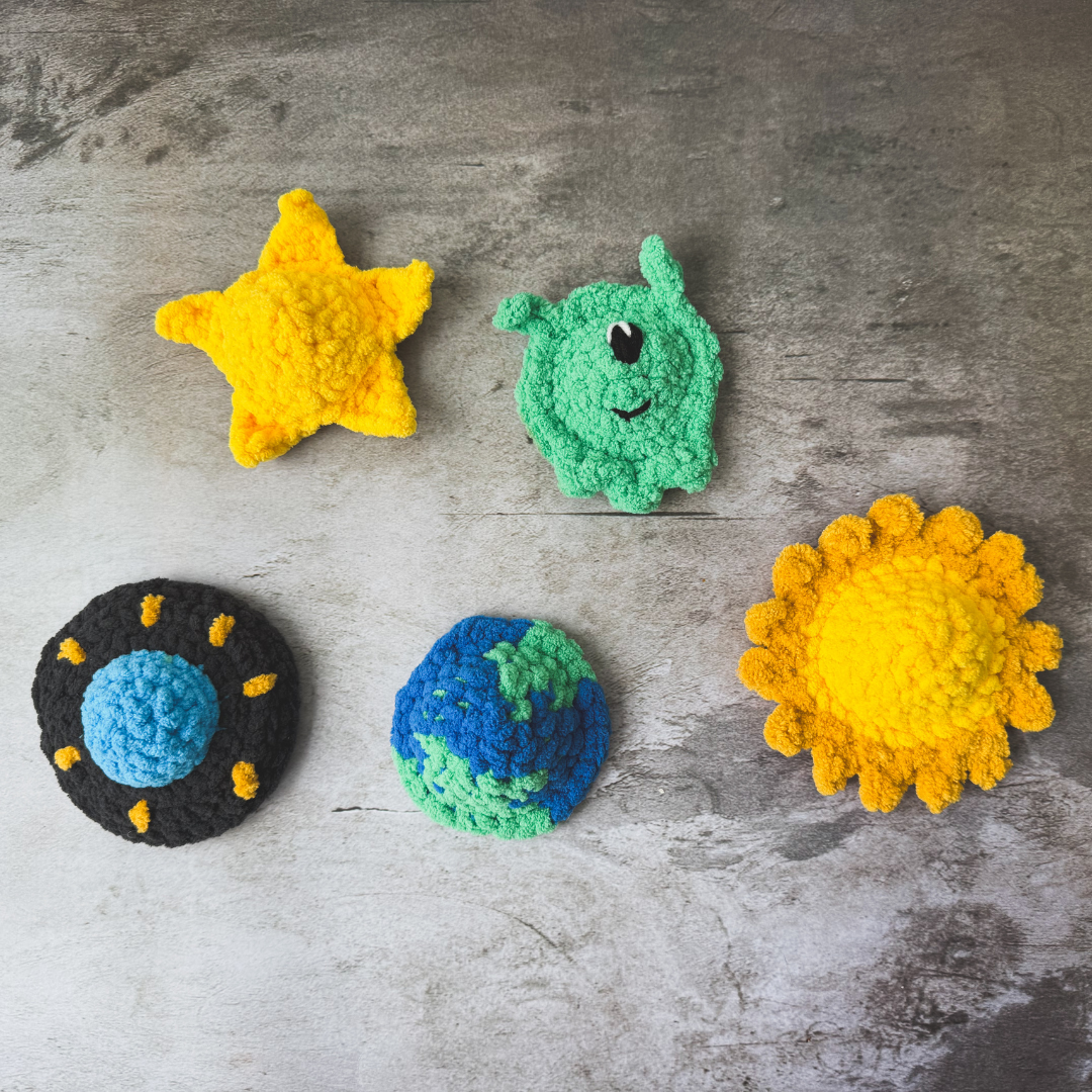 The Space Fidget Pattern Bundle PDF Pattern// Pop it Fidget Toy Pattern | for Anxiety | for kids | for adults - Image 3