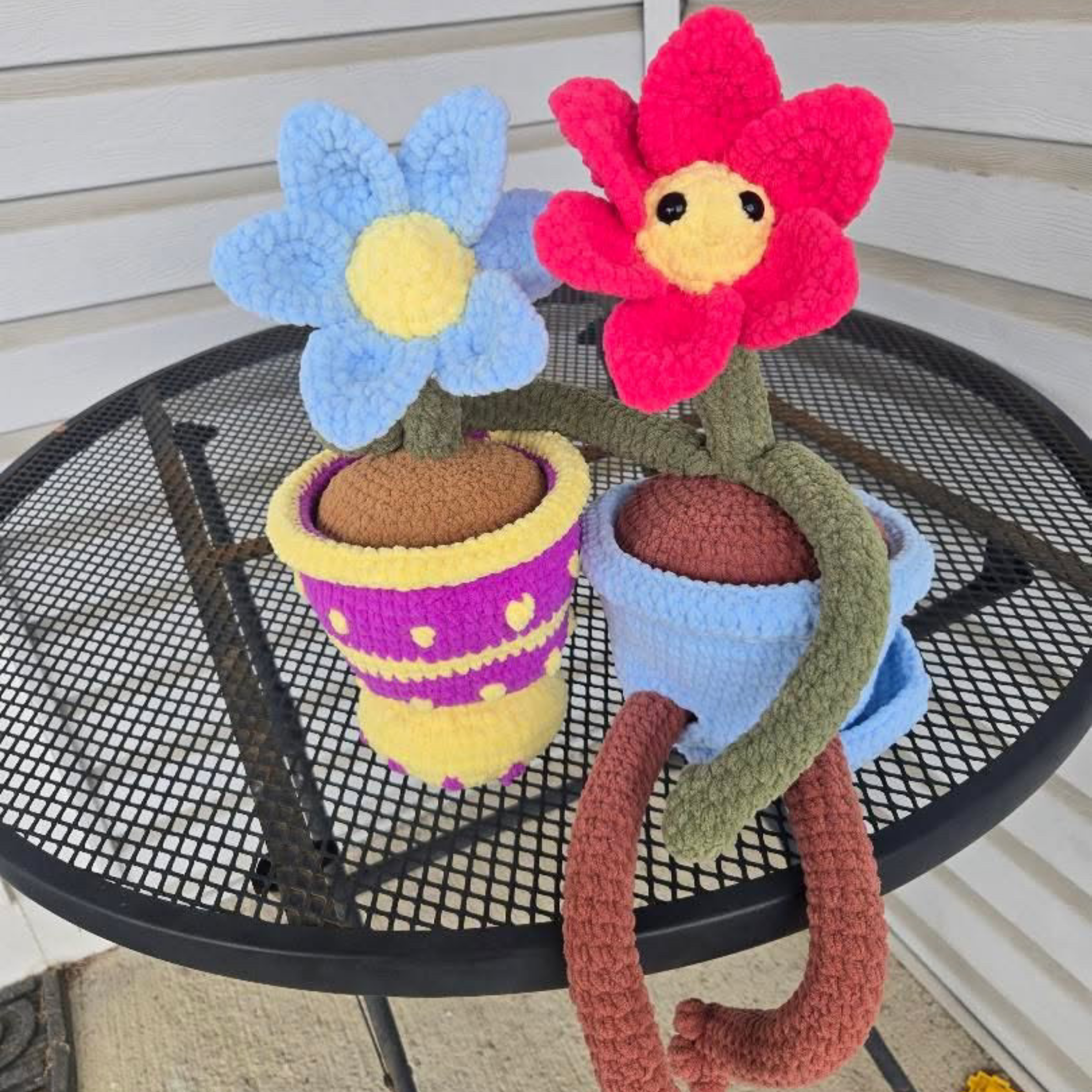 Fidget Friend Flower Crochet Pattern | Digital PDF File | Desk Pal - Image 8