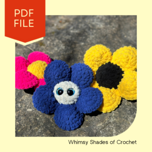 Florina Fidgety Flower - Cute Crochet Fidget Pattern