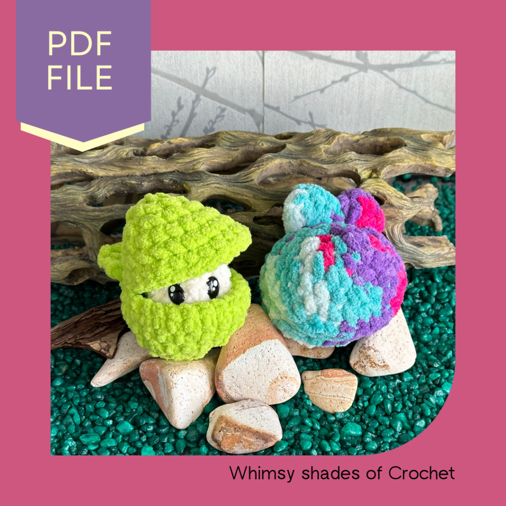 Cam the Fidgety Clam - Adorable Fidget Pattern