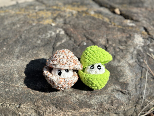 Cam the Fidgety Clam - Adorable Fidget Pattern - Image 2